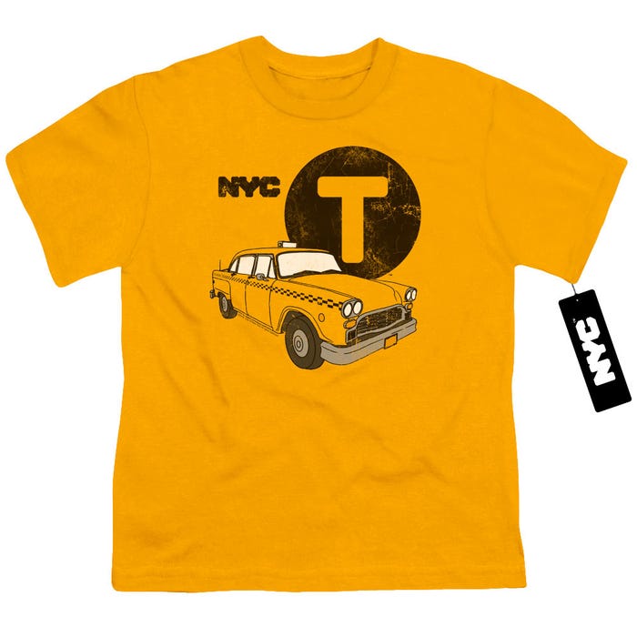 NYC Yellow Cab Kids T-Shirt