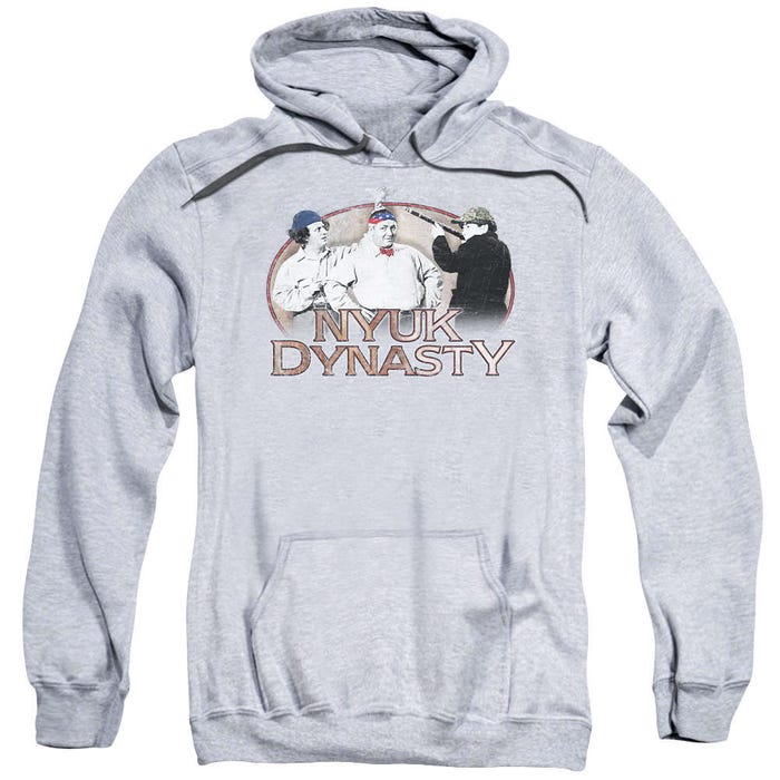 Nyuk Dynasty Three Stooges Parody Hoodie