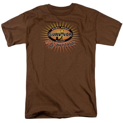 Off My Island Survivor Logo T-Shirt