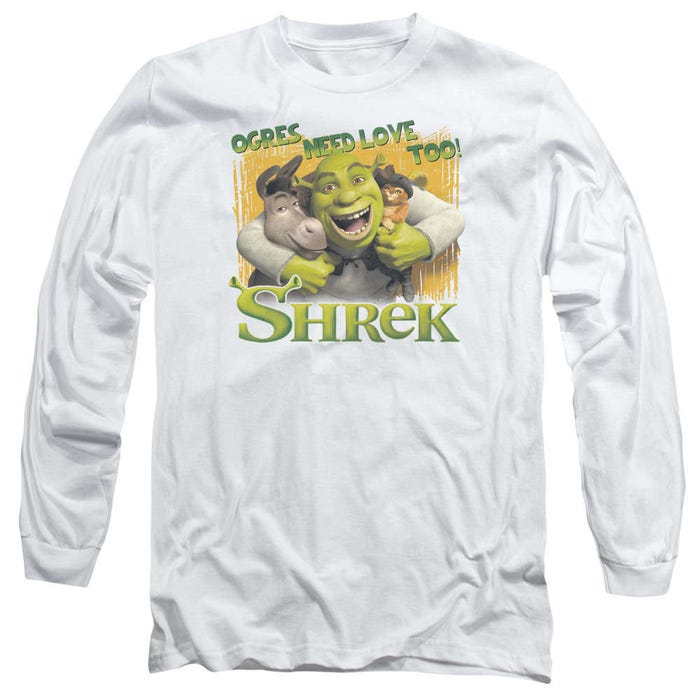 Ogres Need Love Shrek Long Sleeve Shirt
