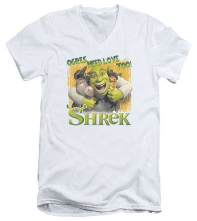 Ogres Need Love Shrek V-Neck T-Shirt