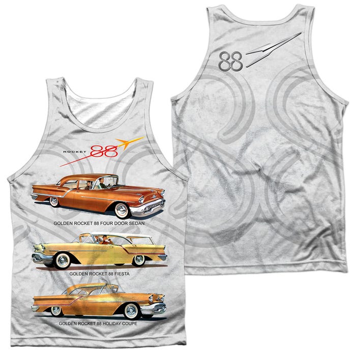 OLDSMOBILE ROCKET LINE Sublimation Tank Top