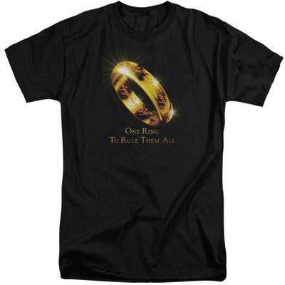 One Ring Lord Of The Rings Tall T-Shirt