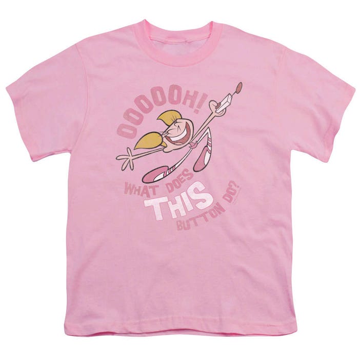Ooooh! What does This Button Do? Dexter's Laboratory Kids T-Shirt