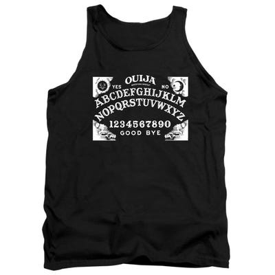 OUIJA Board on Black Tank Top
