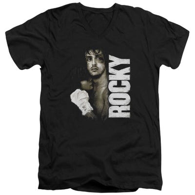 Painted Rocky Rocky V-Neck T-Shirt