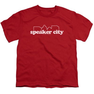 Speaker City Old School Movie Kids T-Shirt