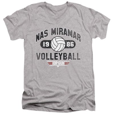 TOP GUN NAS MIRAMAR VOLLEYBALL V-Neck T-Shirt