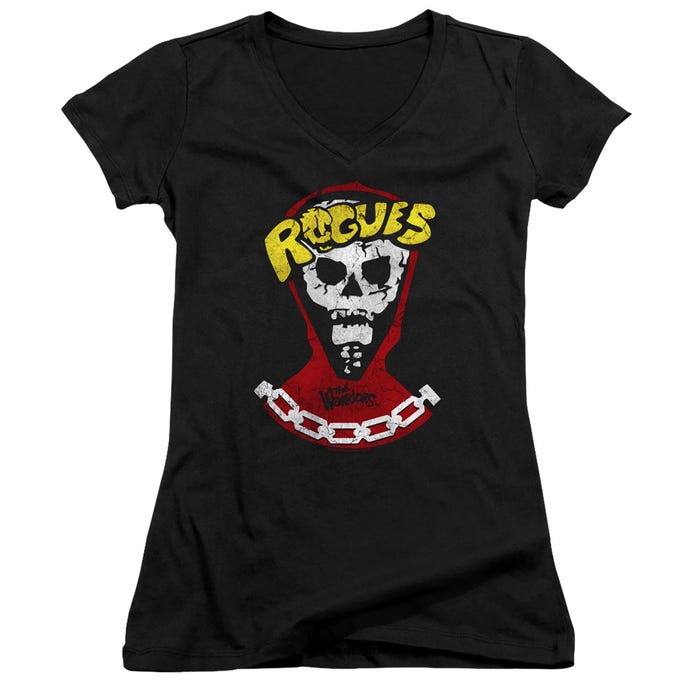 WARRIORS THE ROGUES Juniors V-Neck T-Shirt