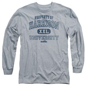 Property of Harrison University Old School Movie Long Sleeve Shirt