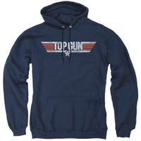 Official Top Gun Distressed Logo Hoodie