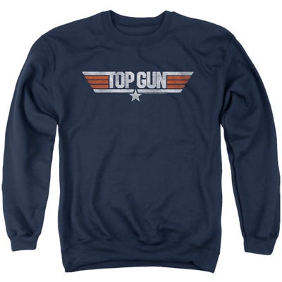 Official Top Gun Distressed Logo Sweatshirt