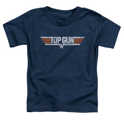 Official Top Gun Distressed Logo Toddler T-Shirt
