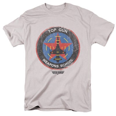 TOP GUN MOVIE FLIGHT SCHOOL LOGO T-Shirt