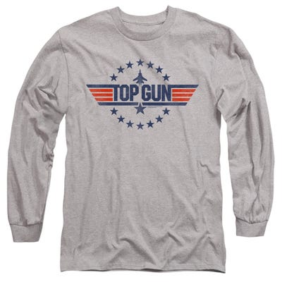 Top Gun Movie Star Logo Long Sleeve Shirt