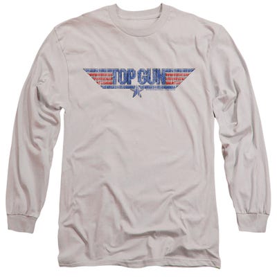 Top Gun 8 Bit Logo Long Sleeve Shirt