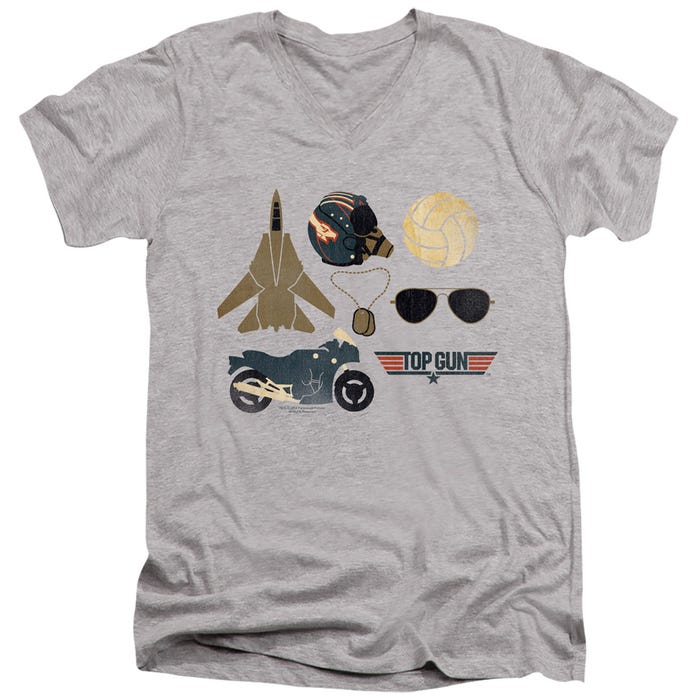 Top Gun Official Movie Items V-Neck T-Shirt