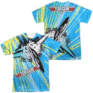 Top Gun Rad Jet Front & Back Sublimation T-Shirt