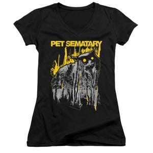 Pet Sematary Decay Juniors V-Neck T-Shirt