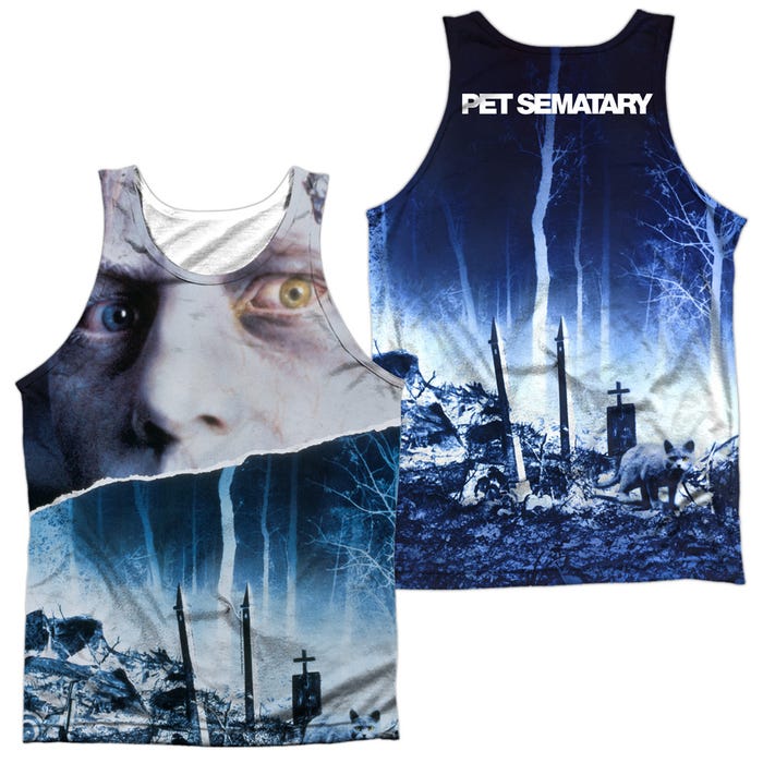 Pet Sematary Front & Back Sublimation Tank Top