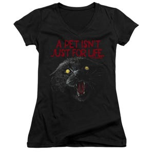 Pet Sematary I Survived Juniors V-Neck T-Shirt