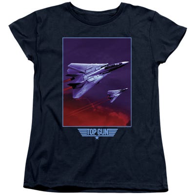 TOP GUN CLOUDS Womens T-Shirt
