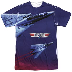 TOP GUN JETS IN MOTION Sublimation T-Shirt