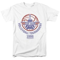 VOLLEYBALL TOURNAMENT 1986 Official Top Gun Movie T-Shirt