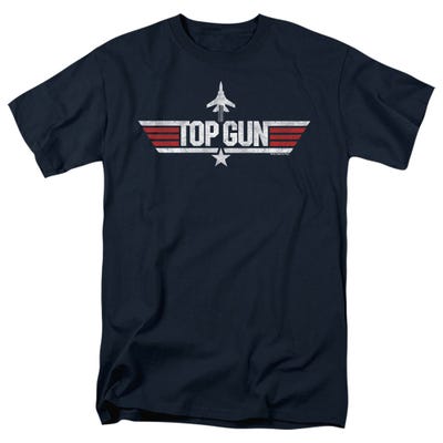 TOP GUN LOGO NAVY T-Shirt