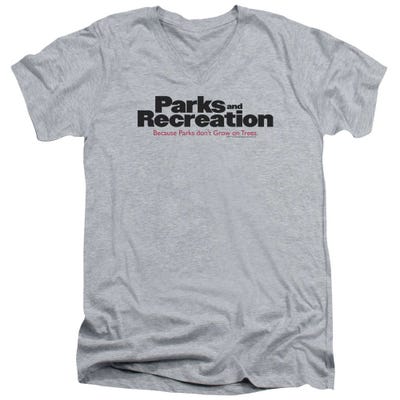 Parks and Recreation Logo V-Neck T-Shirt