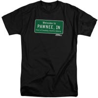Parks and Recreation Pawnee Sign Tall T-Shirt