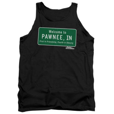 Parks and Recreation Pawnee Sign Tank Top