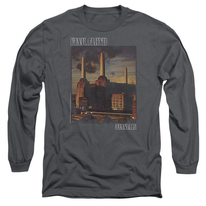 Pink Floyd Animals Faded Long Sleeve Shirt