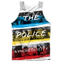 Synchronicity The Police Band Sublimation Tank Top