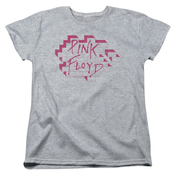 Pink Floyd Wall Logo Womens T-Shirt