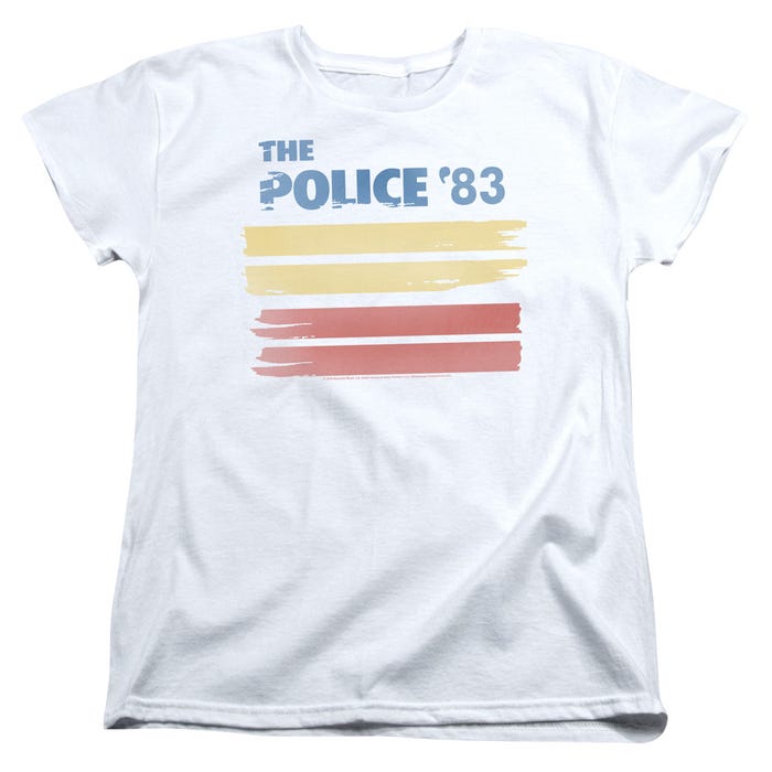 The Police Band 1983 Womens T-Shirt