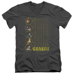 Genesis Band The Carpet Crawlers V-Neck T-Shirt