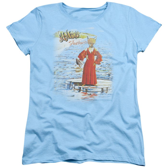 Genesis Band Jumbo Foxtrot Womens T-Shirt