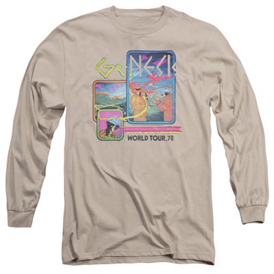 Genesis Band 1978 World Tour Official Long Sleeve Shirt