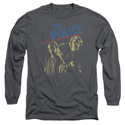 The Police Band Japanese Poster Long Sleeve Shirt