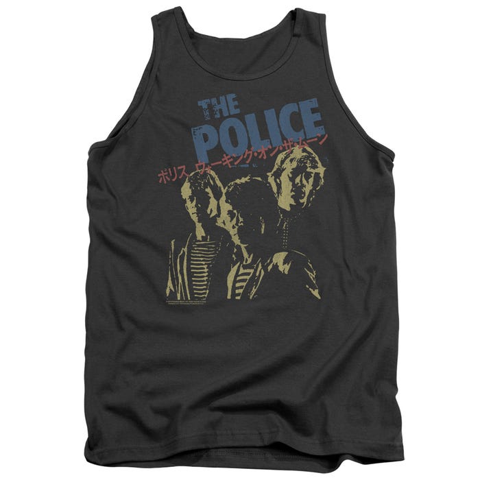 The Police Band Japanese Poster Tank Top