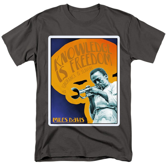 Miles Davis KNOWLEDGE AND IGNORANCE T-Shirt