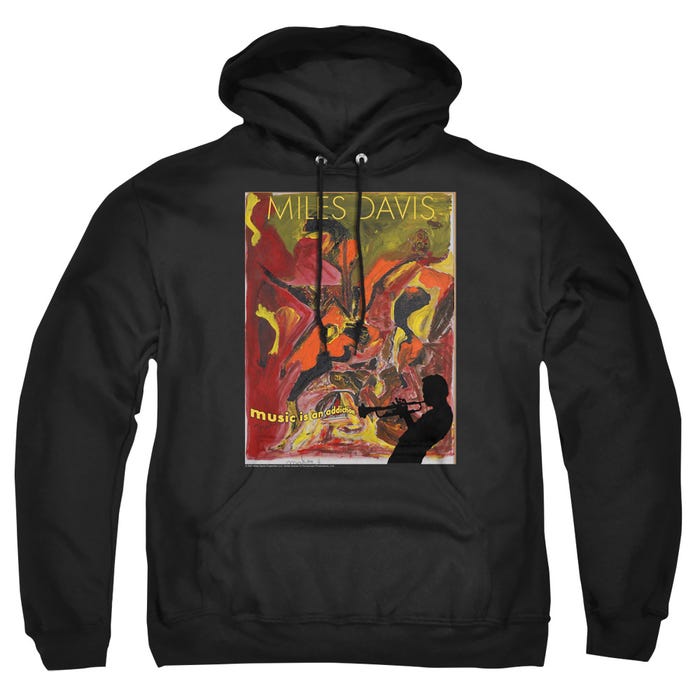 Miles Davis Music Is An Addiction Hoodie