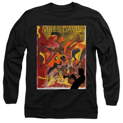 Miles Davis Music Is An Addiction Long Sleeve Shirt