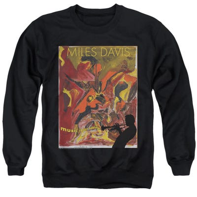 Miles Davis Music Is An Addiction Sweatshirt