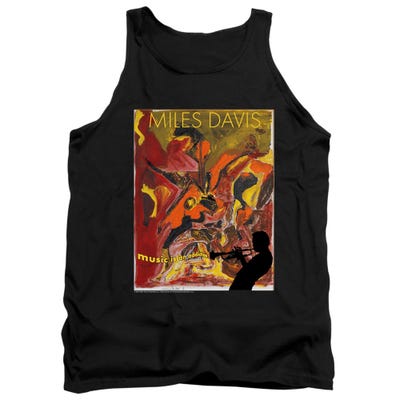 Miles Davis Music Is An Addiction Tank Top