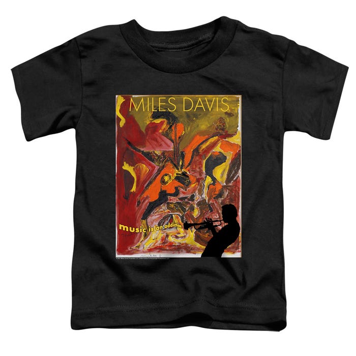Miles Davis Music Is An Addiction Toddler T-Shirt