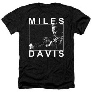 Miles Davis Monochrome Heather T-Shirt