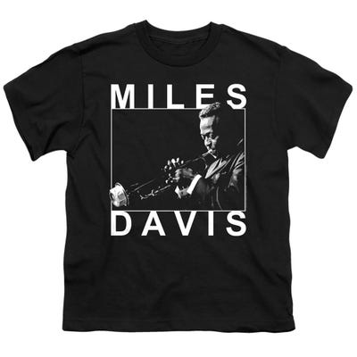 Miles Davis Monochrome Kids T-Shirt