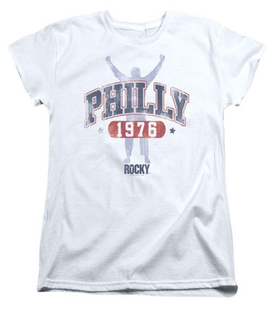 Philly 1976 Rocky Womens T-Shirt